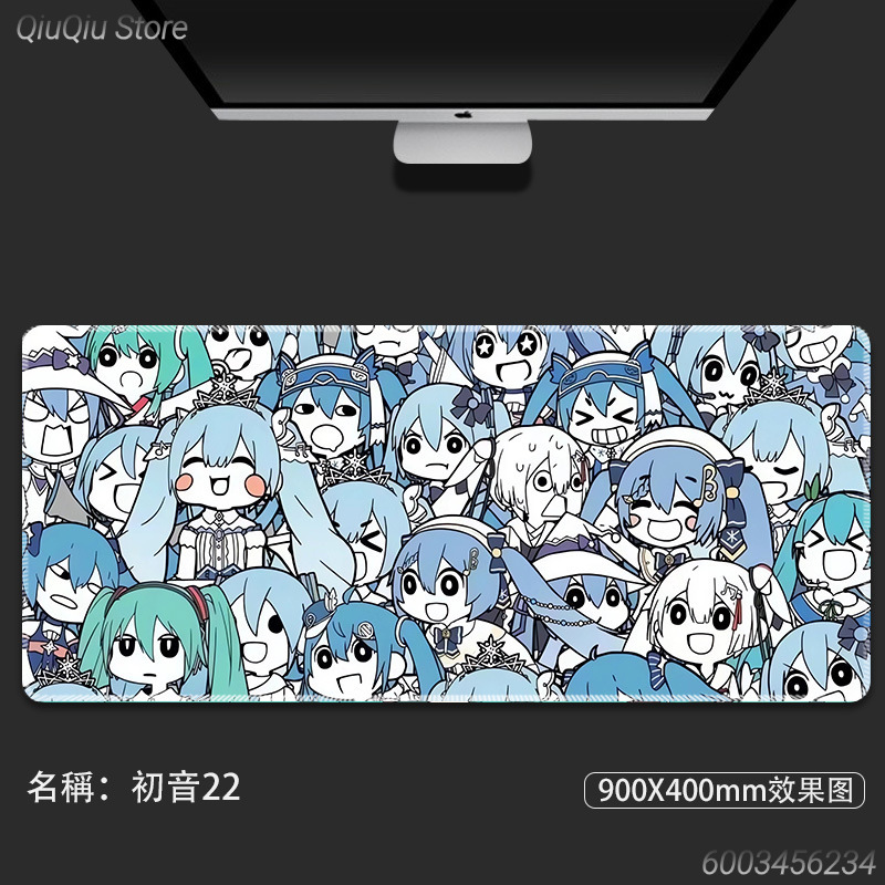 Gaming Keyboard Hand - Mouse Pad de Anime Hatsune Miku,