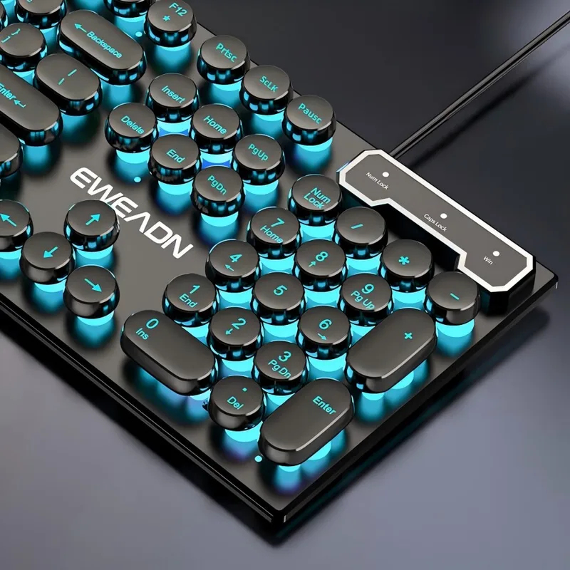 Gaming Keyboard Mechanical Wireless - Conjunto de Teclado e Mouse com