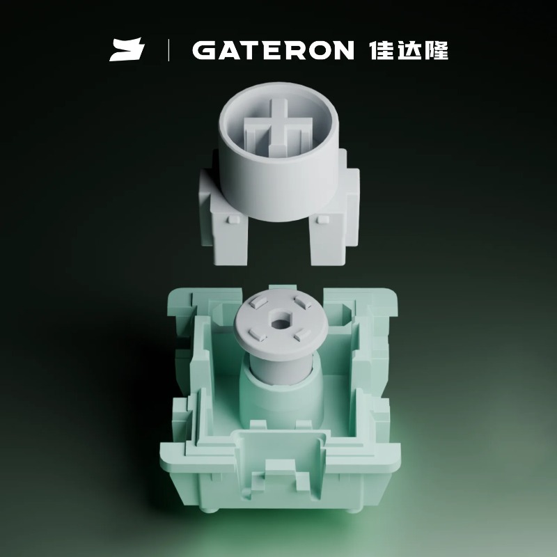 Gaming Keyboard Hall Effect Switches - Switch GATERON Magnetic Jade Ultra, Linear,