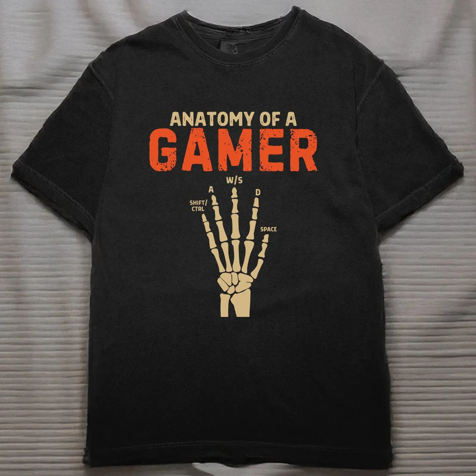 Gaming Keyboard Hand - Anatomia da mão de um jogador,