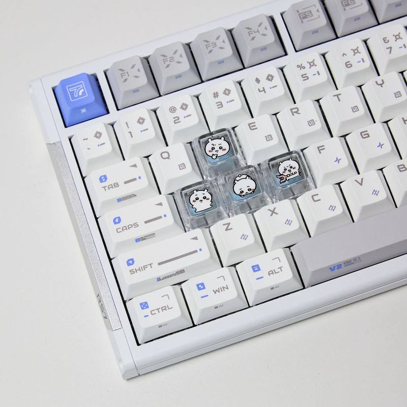 Gaming Keyboard Best - Chiikawa 4 peças de teclas personalizadas