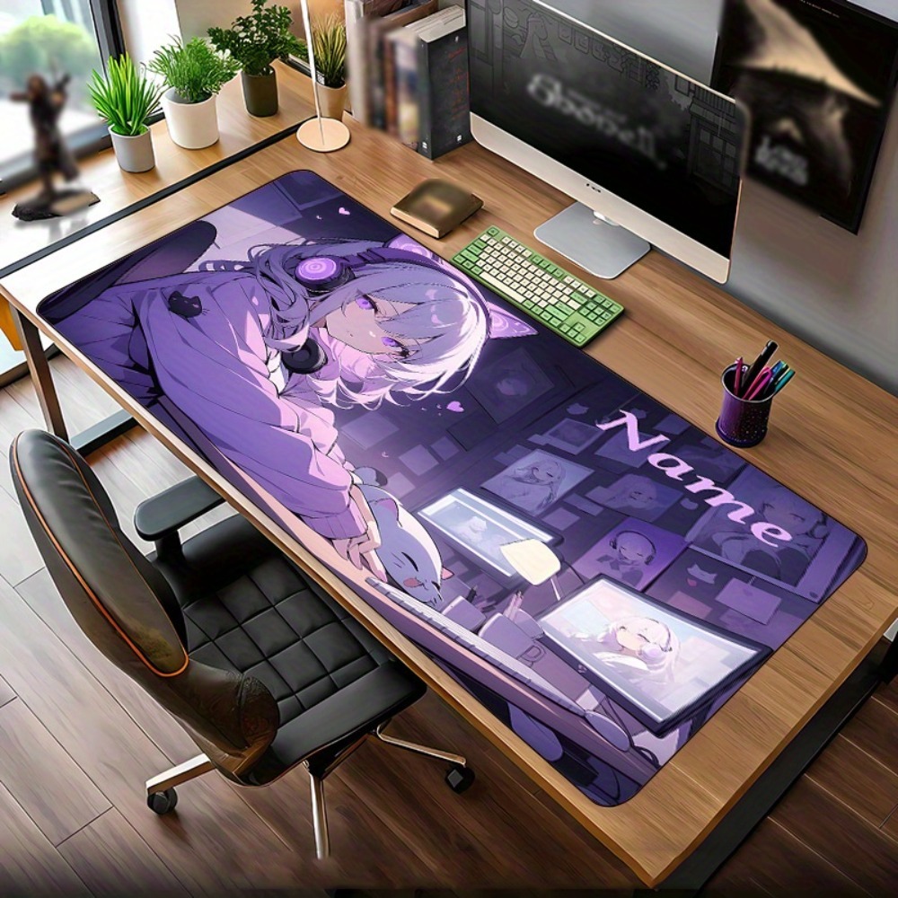 Gaming Keyboard Name - Tapete de Mesa Personalizável com Nome