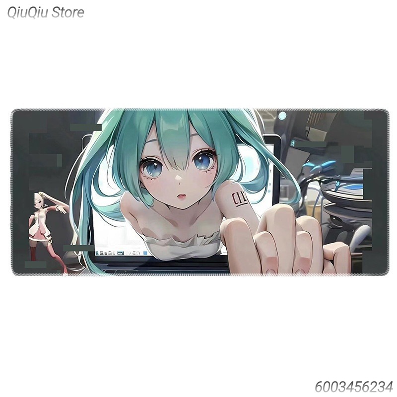 Mouse Pad de Anime Hatsune Mik - Gaming Keyboard Hand avaliação e preço