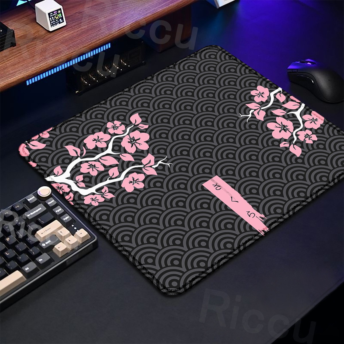 Roxo sakura almofada de mesa g - Gaming Keyboard Brand avaliação e preço
