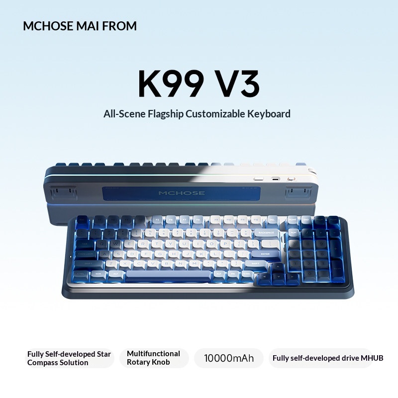 Teclado Mecânico Personalizáve - Gaming Keyboard Mechanical Wireless avaliação e preço
