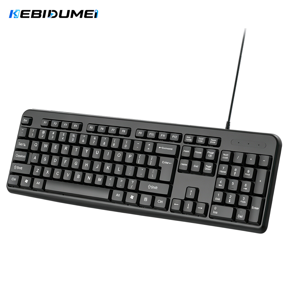 Teclado USB com fio KEBIDUMEI, - Gaming Keyboard Budget avaliação e preço