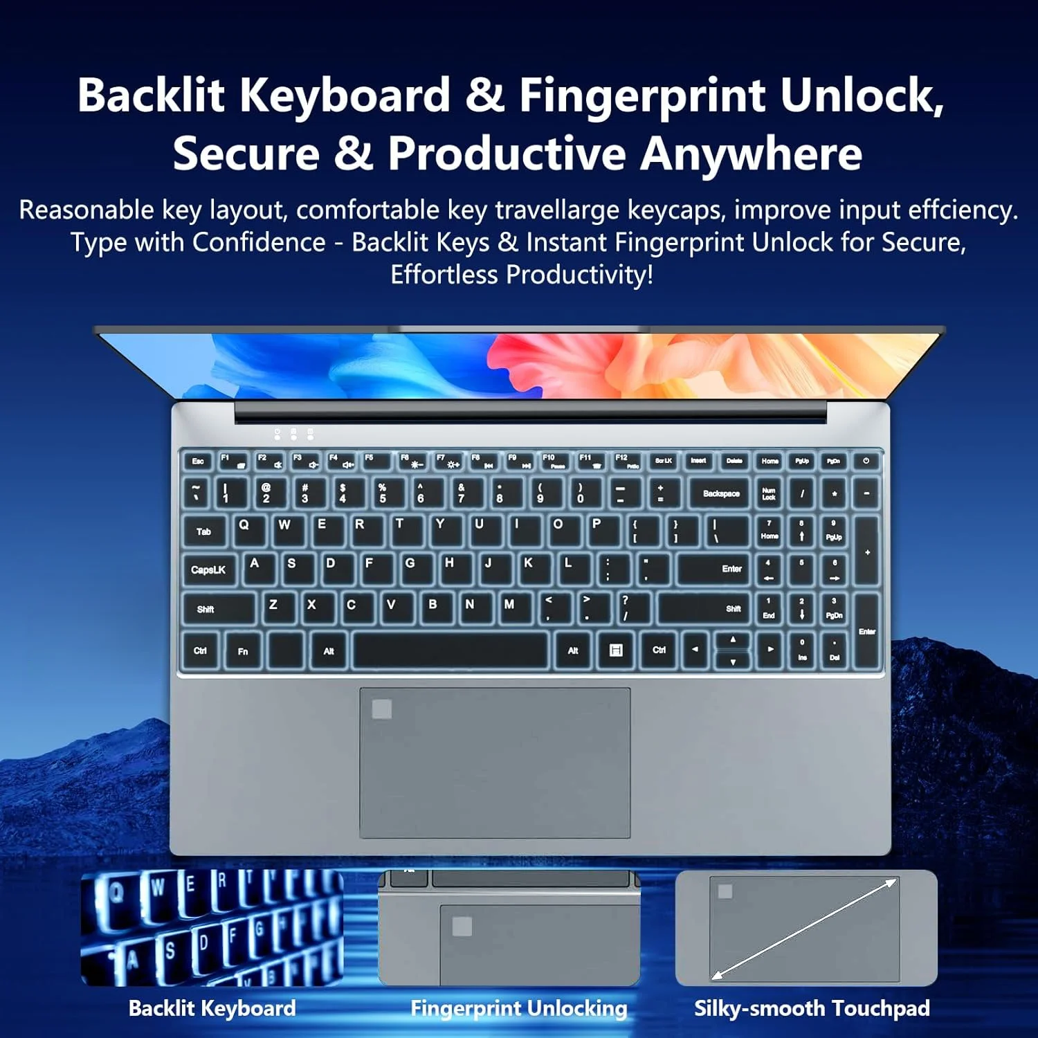 Novo Laptop 2026 de 15.6 Poleg - Gaming Keyboard Brand avaliação e preço