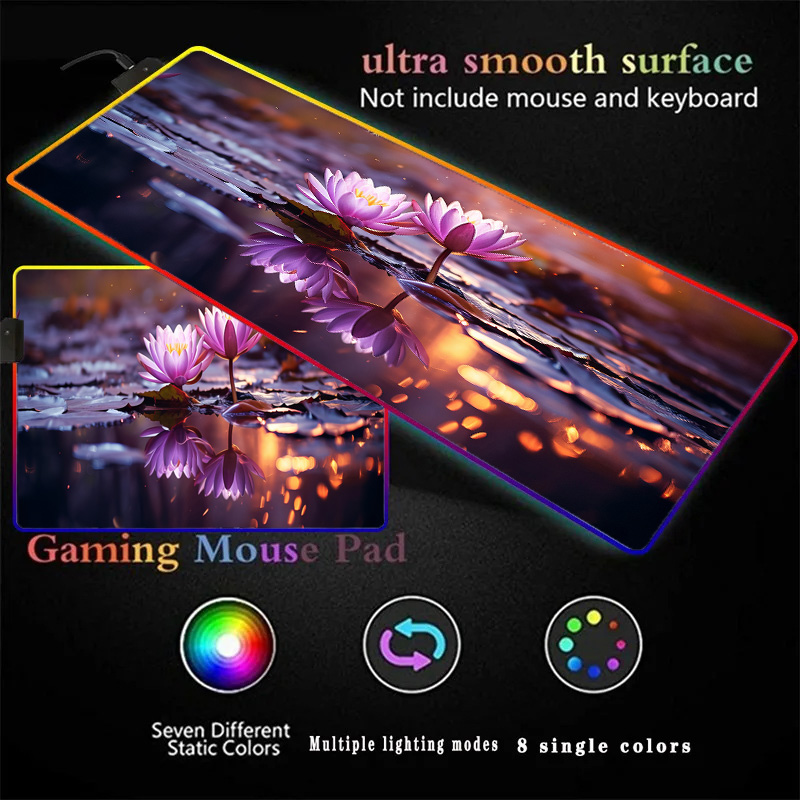 Lotus Playmat Set Up Acessório - Gaming Keyboard Mouse Set avaliação e preço