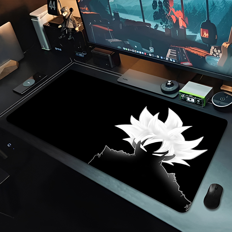 Mouse Pad Grande DBZ Black Ani - Gaming Keyboard Best avaliação e preço