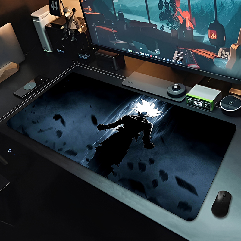 Mouse Pad Grande DBZ Black Ani - Gaming Keyboard Best avaliação e preço