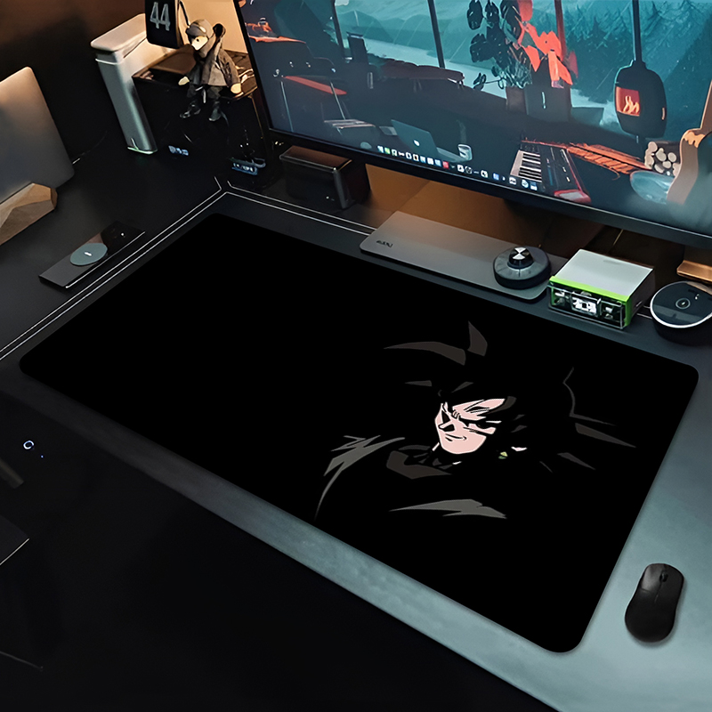Mouse Pad Grande DBZ Black Ani - Gaming Keyboard Best avaliação e preço