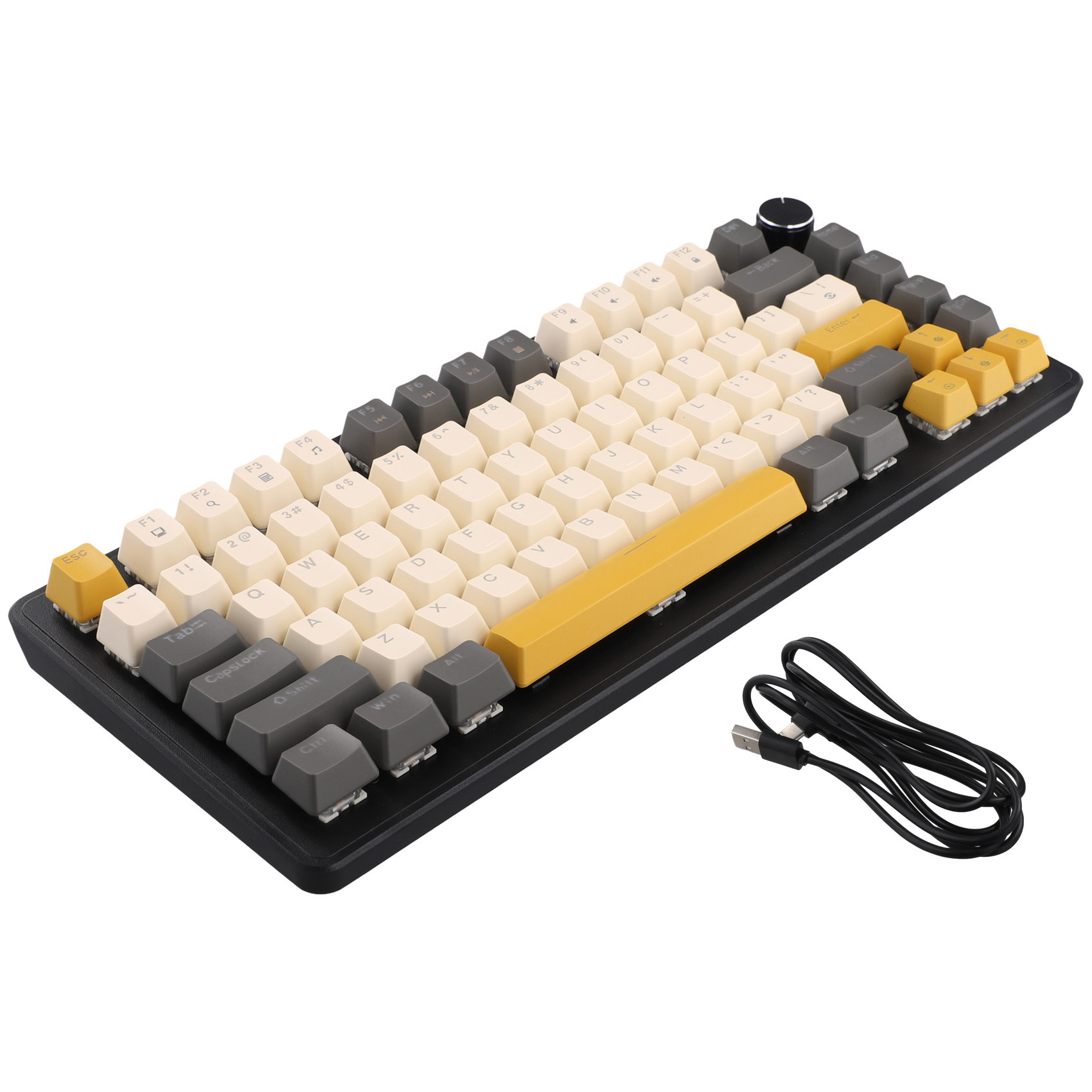 Teclado Gamer K82 com Botão de - Keyboard Gaming Blue Switch avaliação e preço
