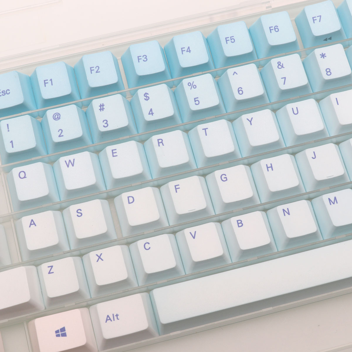 87 teclas azul fosco teclas ce - Keyboard Gaming Blue Switch avaliação e preço