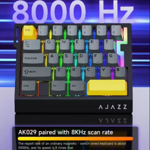 Teclado Gamer Mecânico Mini AK - Gaming Keyboard Hand avaliação e preço