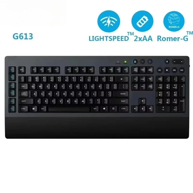 Teclado Mecânico Sem Fio G613  - Gaming Keyboard Hand avaliação e preço
