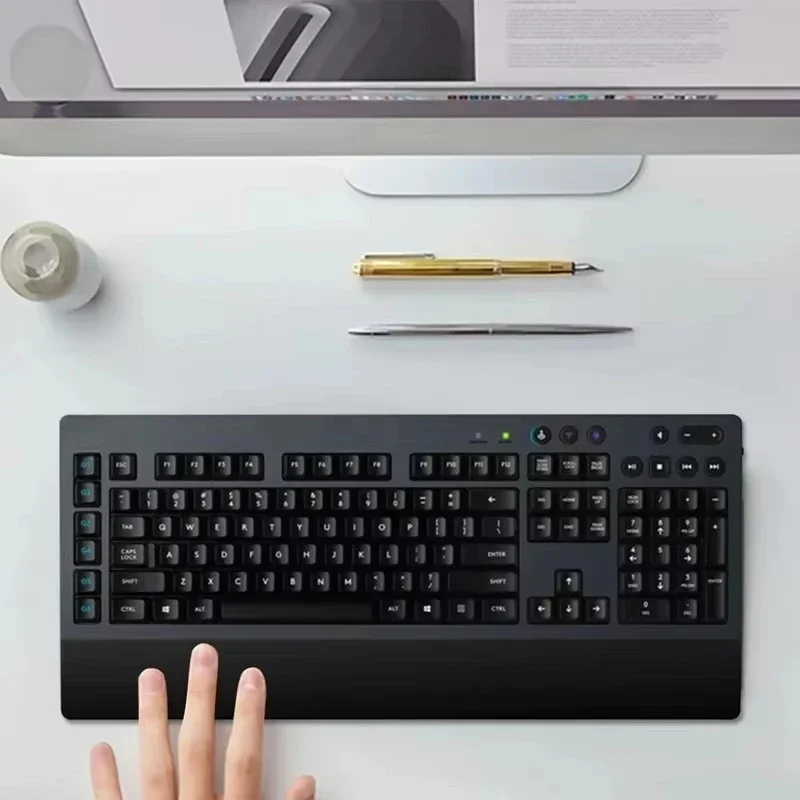 Teclado Mecânico Sem Fio G613  - Gaming Keyboard Hand avaliação e preço