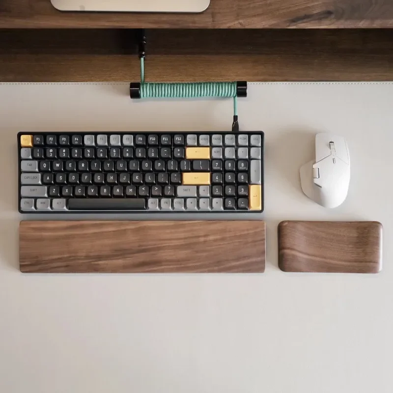 Walnut Wood Wrist Palm para te - Wrist Rest Wood avaliação e preço