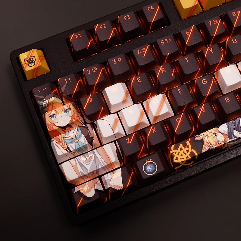108 teclas/conjunto arquivo az - Gaming Keyboard Blue avaliação e preço