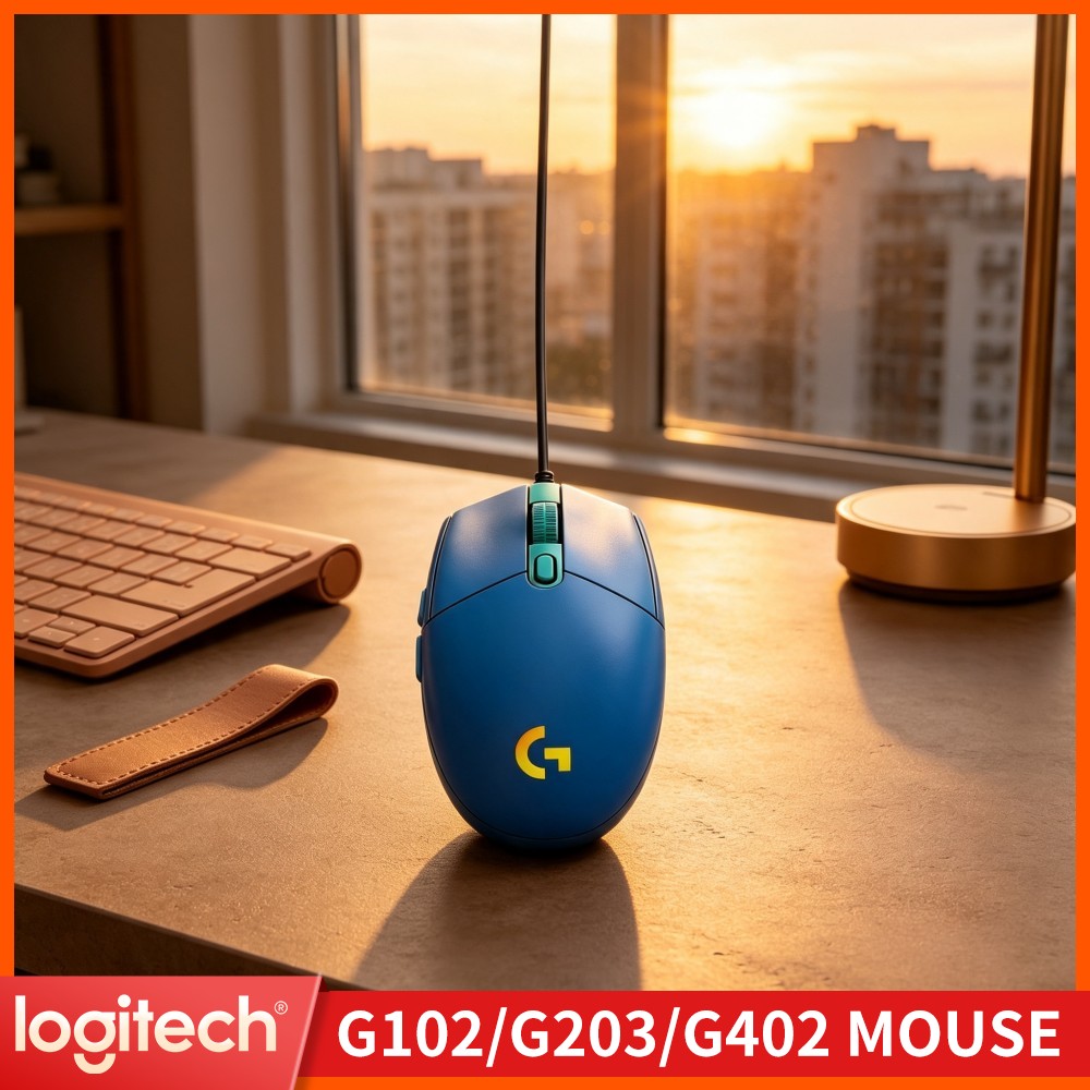 Mouse Gamer Logitech G203 com  - Logitech Mouse G203 avaliação e preço