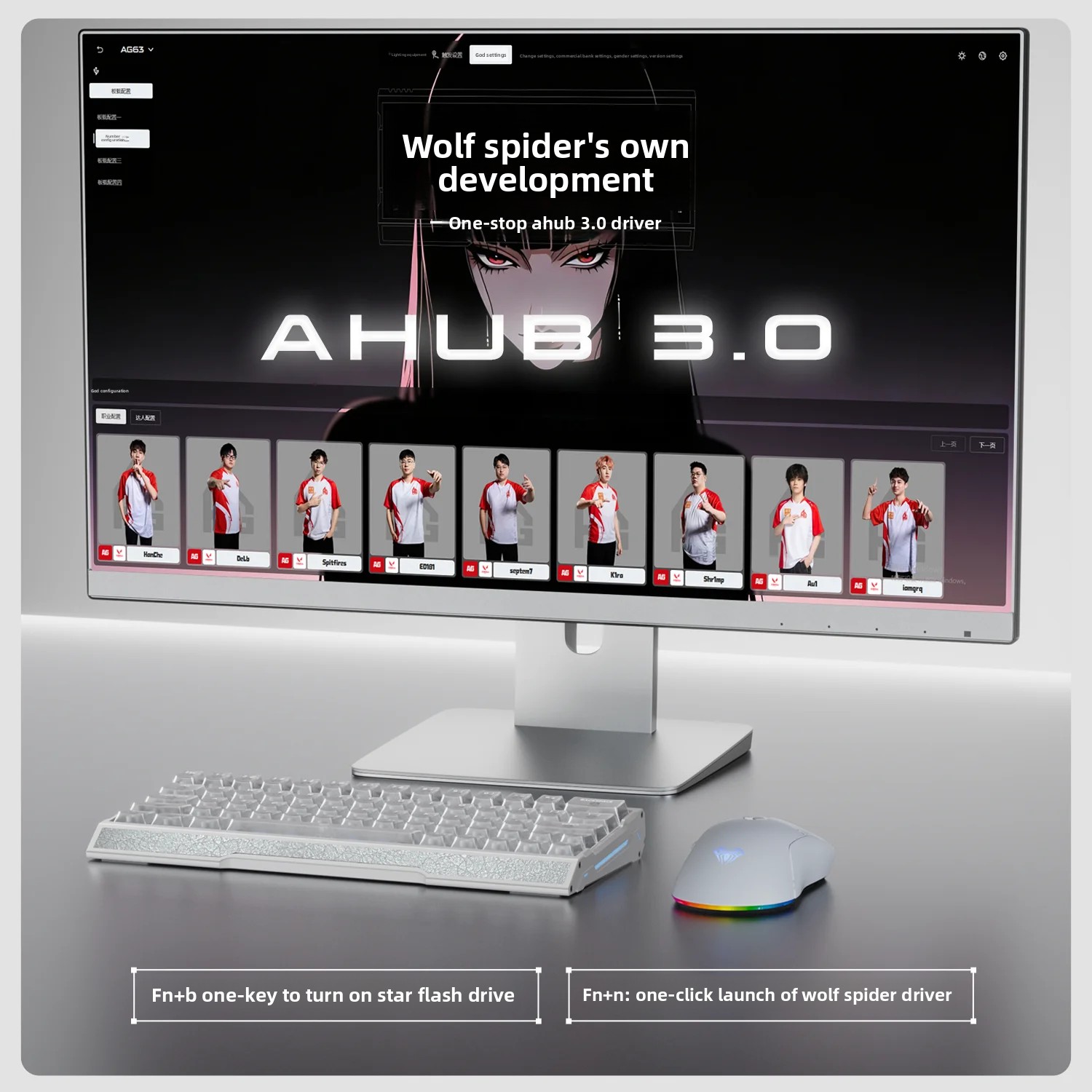 Teclado Gamer AULA AG63 com Sw - Gaming Keyboard Mechanical Wireless avaliação e preço