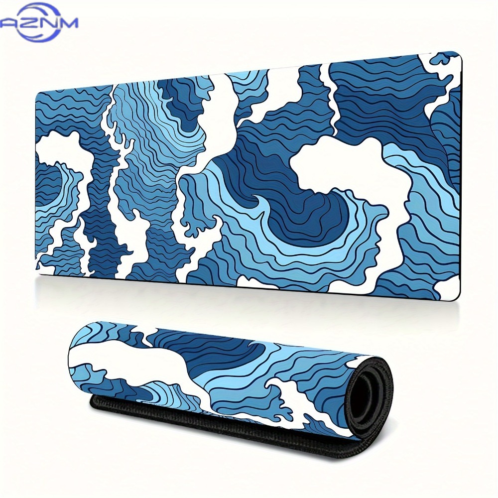 Mouse Pad Gráfico Azul e Branc - Gaming Keyboard Blue avaliação e preço