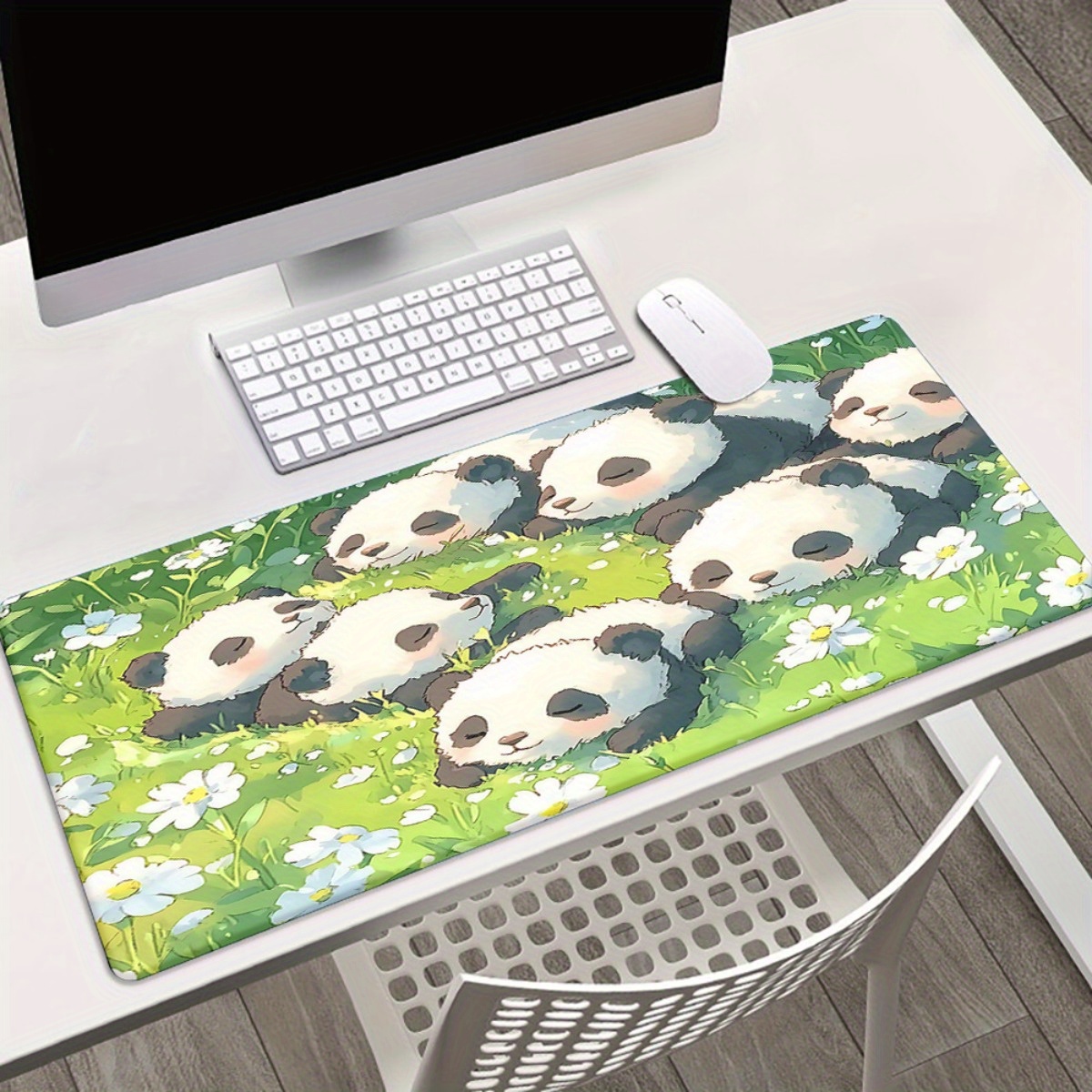 Mousepad Panda de Arte em Ferr - Gaming Keyboard Brand avaliação e preço