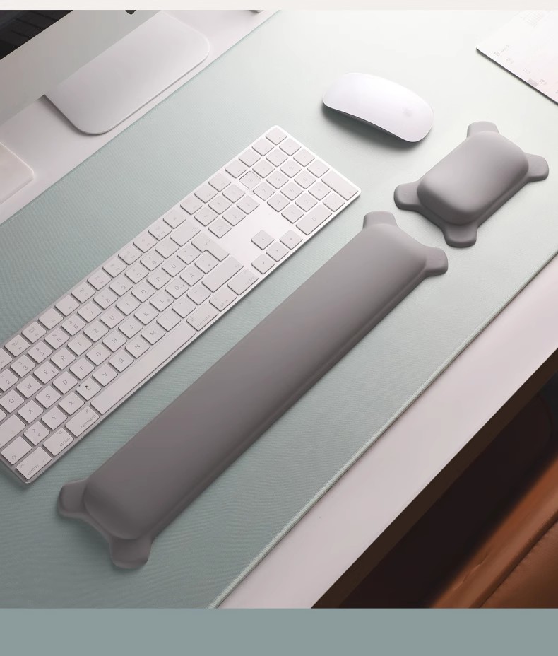 Silicone mouse descanso de pul - Gaming Keyboard Hand avaliação e preço