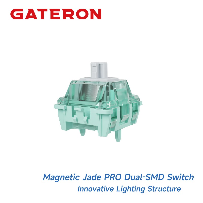 Novo Switch GATERON Magnetic J - Gaming Keyboard Hall Effect Switches avaliação e preço