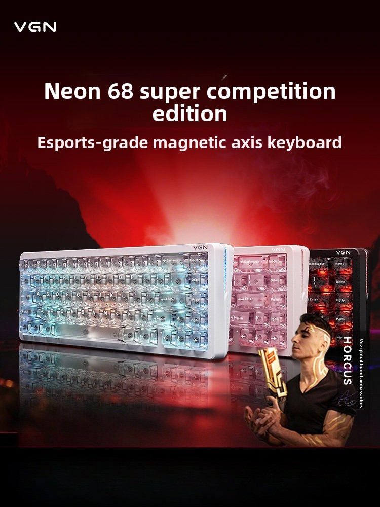 Teclado Magnético Estético Neo - Gaming Keyboard Thocky avaliação e preço