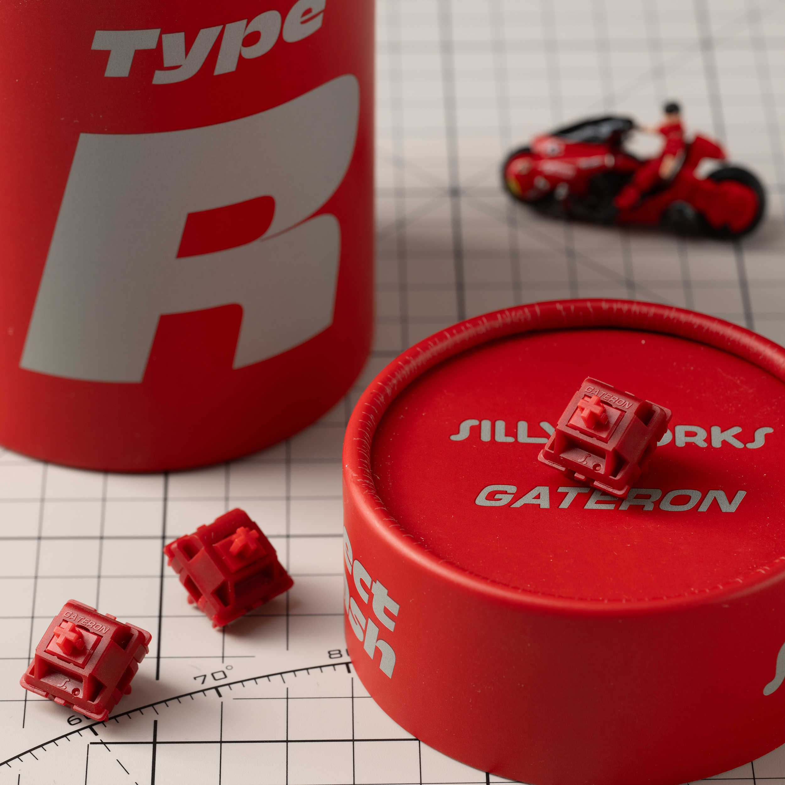 Interruptor Táctil UKGF Siliwo - Gaming Keyboard Thocky avaliação e preço
