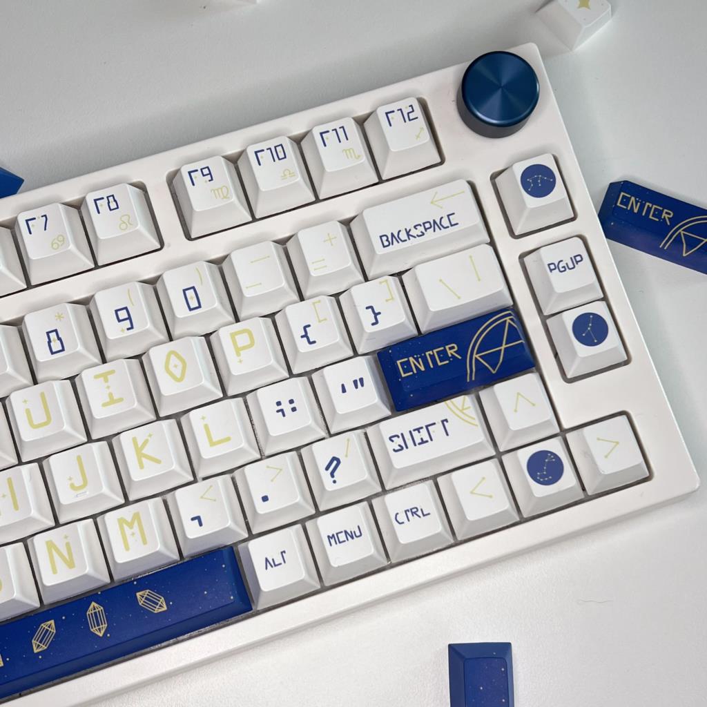 132 teclas constelação cereja  - Keyboard Gaming Blue Switch avaliação e preço