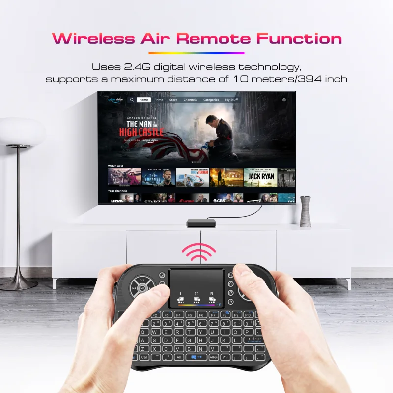 Teclado sem fio IPazzPort Mini - Gaming Keyboard Mechanical Wireless avaliação e preço