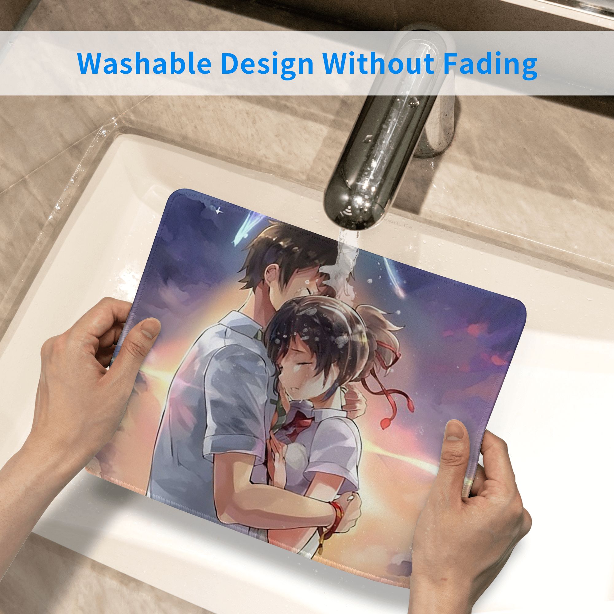 Mouse Pad de Anime Japonês 'Yo - Gaming Keyboard Name avaliação e preço
