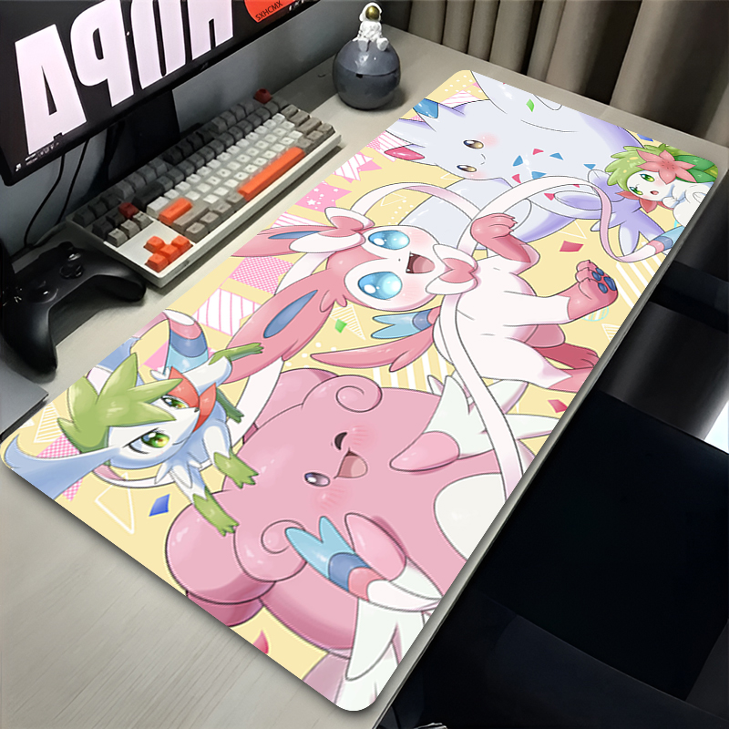 Mousepad Grande Rosa Fofo XXL  - Gaming Keyboard Best avaliação e preço