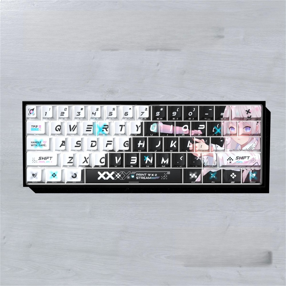 Teclas Thocky com impressão la - Gaming Keyboard Thocky avaliação e preço