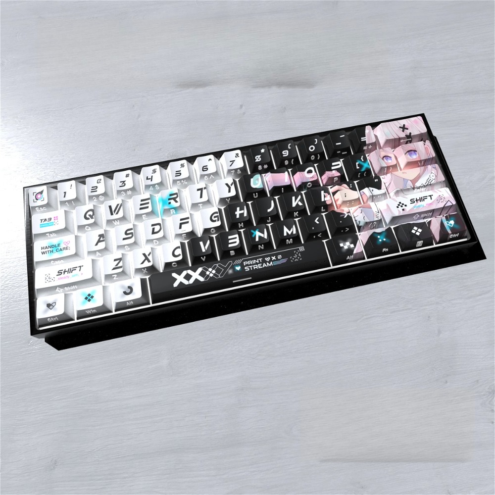 Teclas Thocky com impressão la - Gaming Keyboard Thocky avaliação e preço