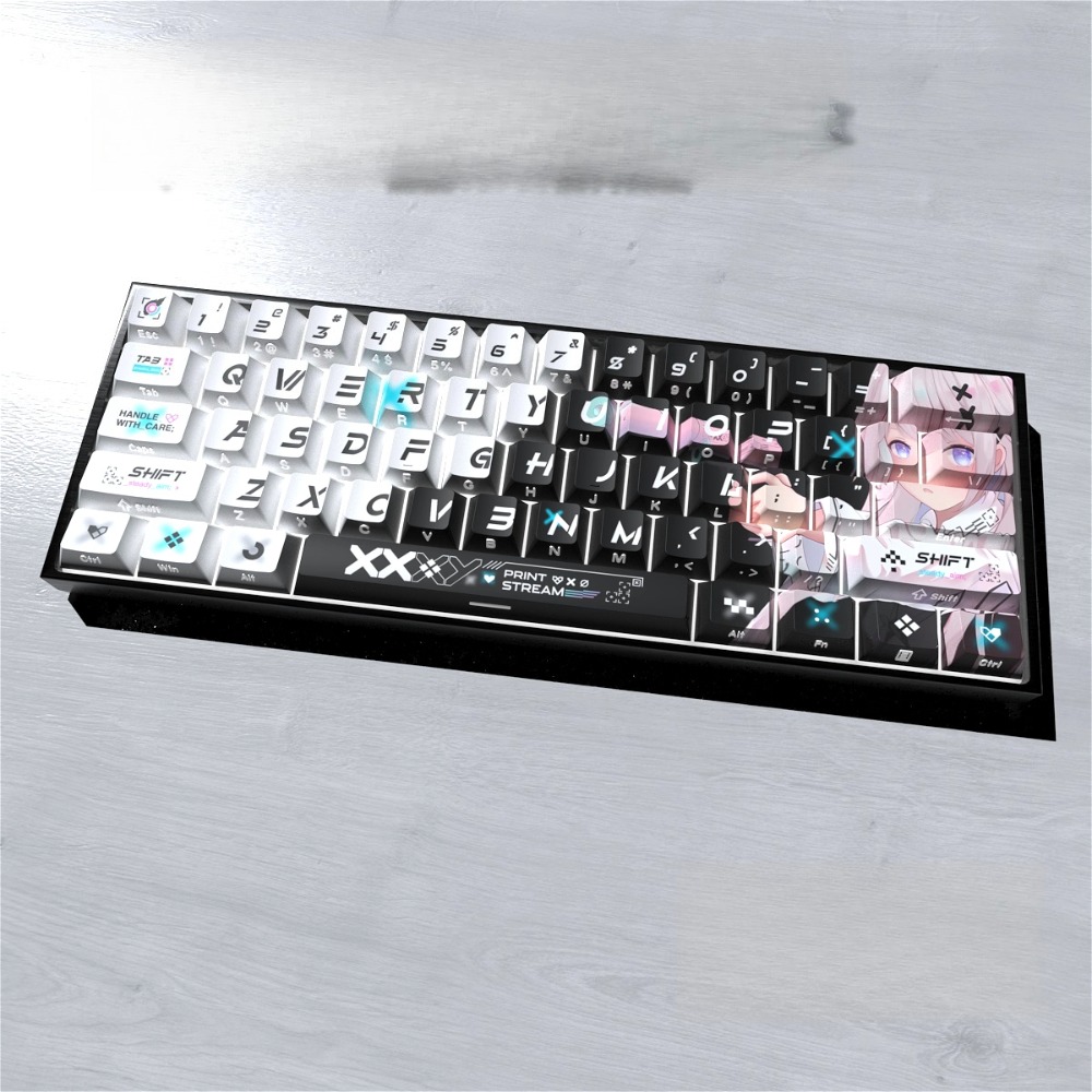 Teclas Thocky com impressão la - Gaming Keyboard Thocky avaliação e preço