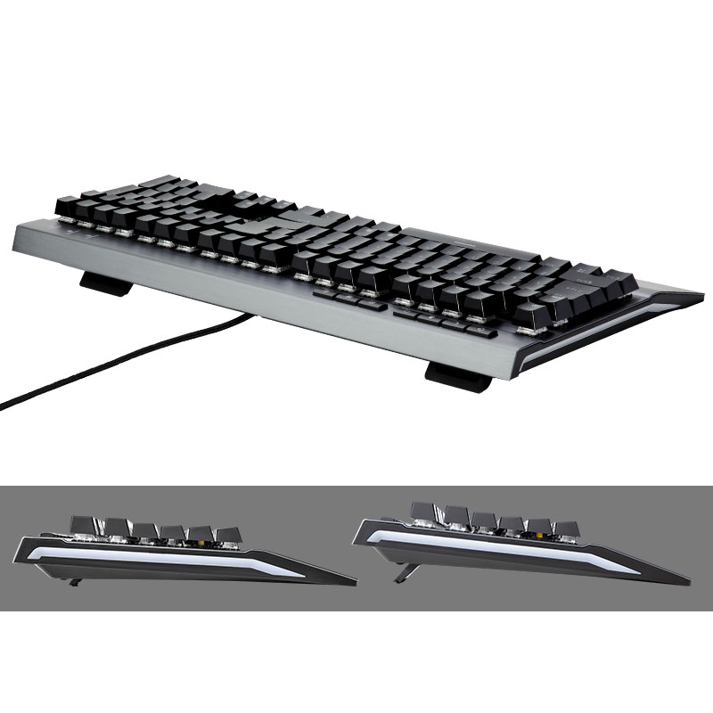 HEXGEARS GK739 Teclado de desi - Keyboard Gaming Blue Switch avaliação e preço