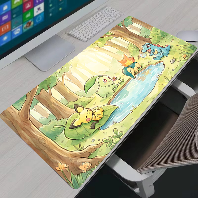 Mouse Pad Anime para PC Gamer, - Gaming Keyboard Best avaliação e preço